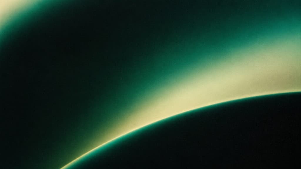 Green horizon texture